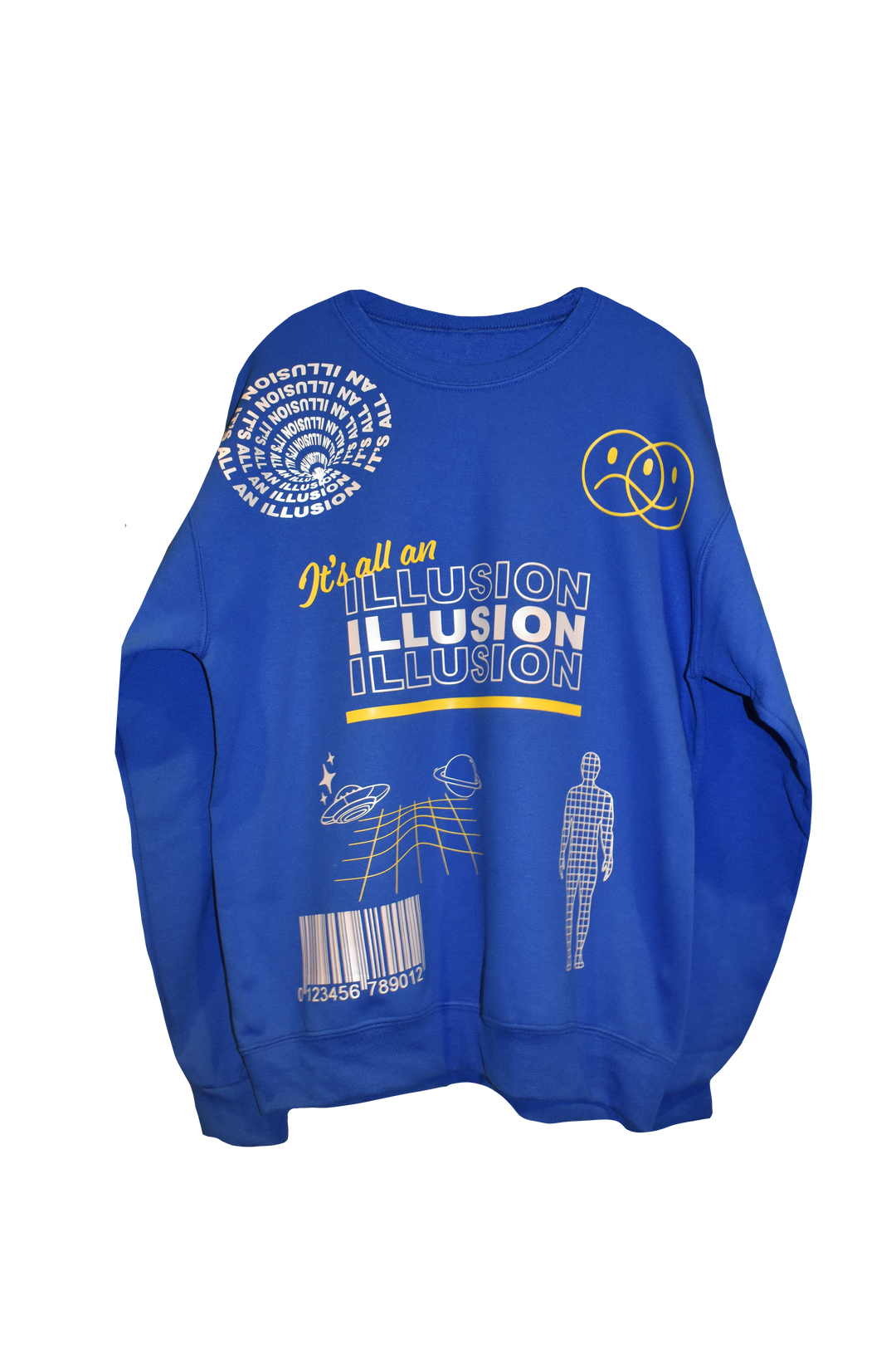 BLUE ILLUSION CREWNECK