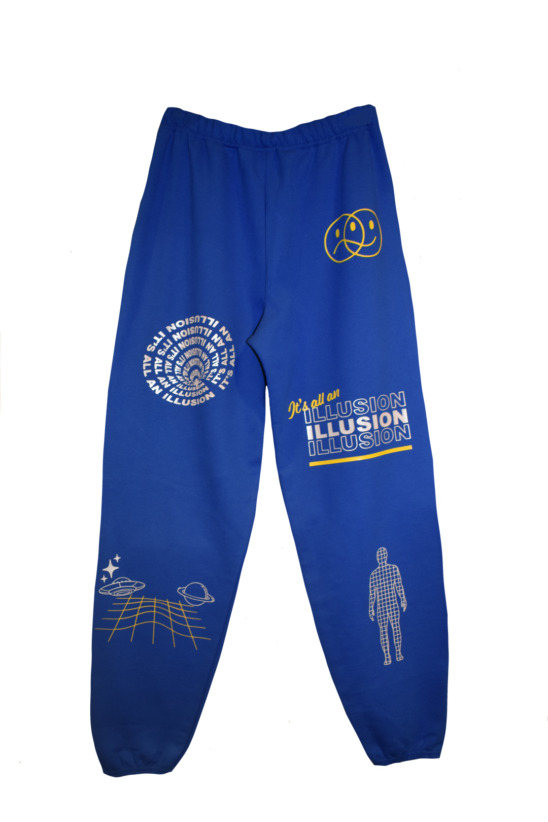 BLUE ILLUSION SWEATPANTS