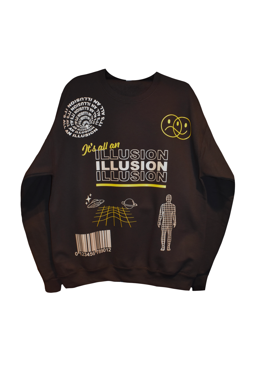 BLACK ILLUSION CREWNECK