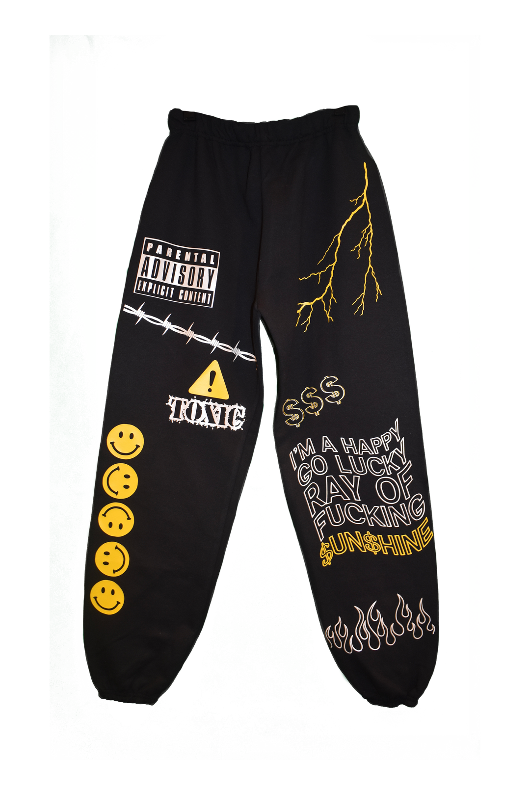 HAPPY GO LUCKY SWEATPANTS
