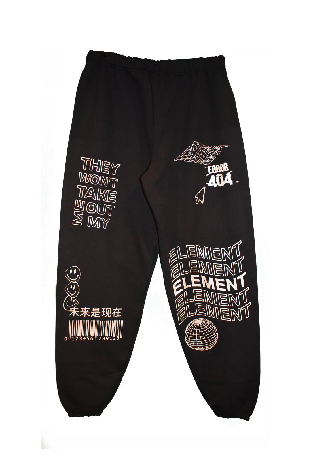 BLACK ELEMENT SWEATPANTS
