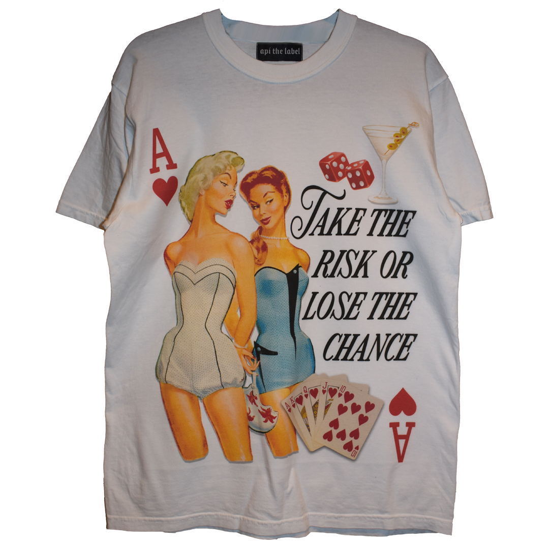 TAKE THE RISK OVERSIZED TEE *PRE-ORDER*