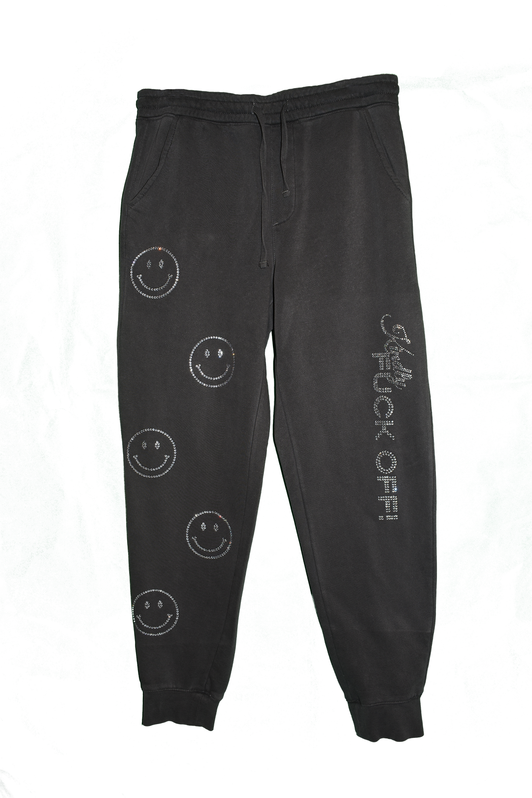 Rhinestone sweats discount