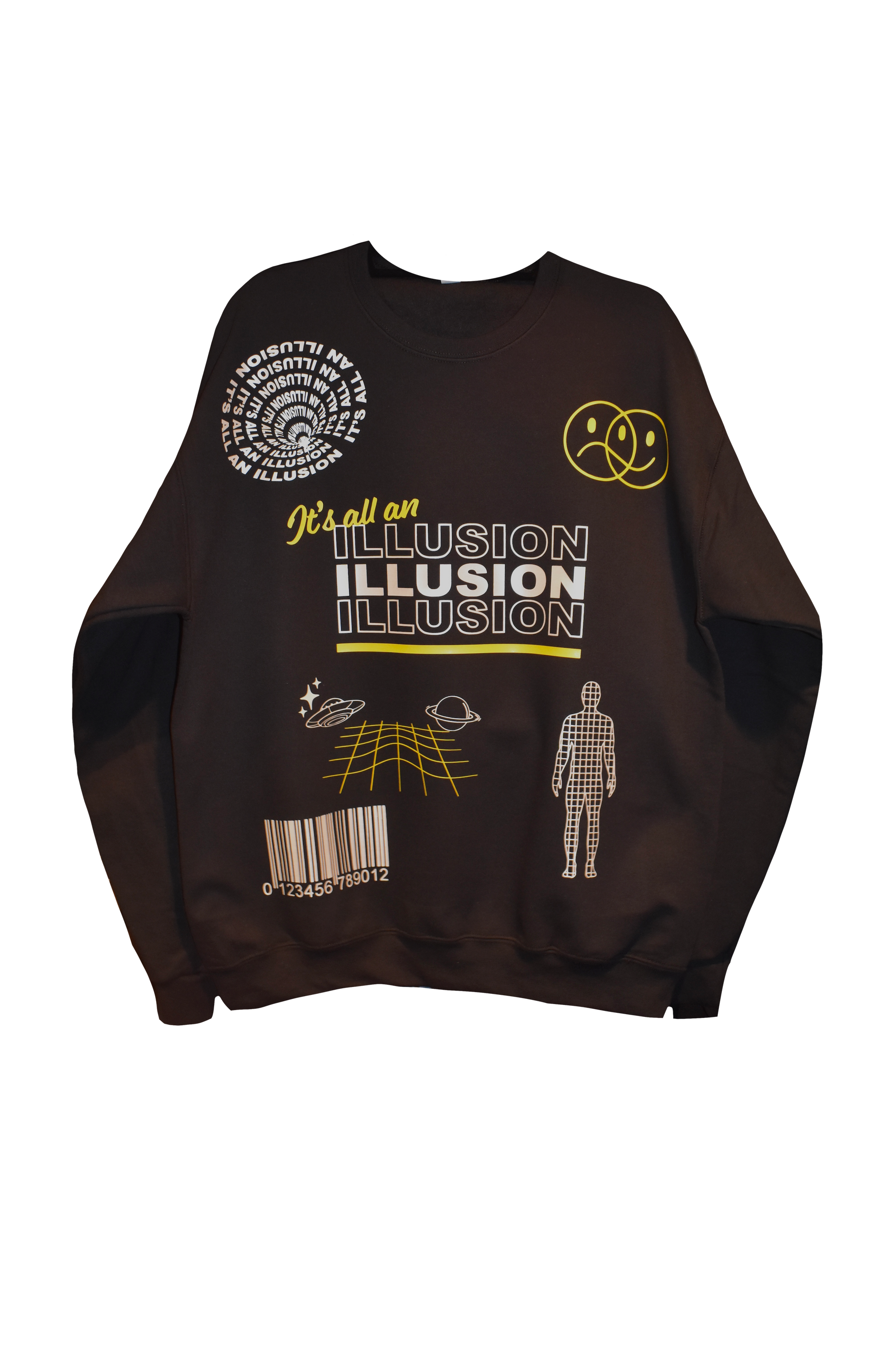 BLACK ILLUSION CREWNECK