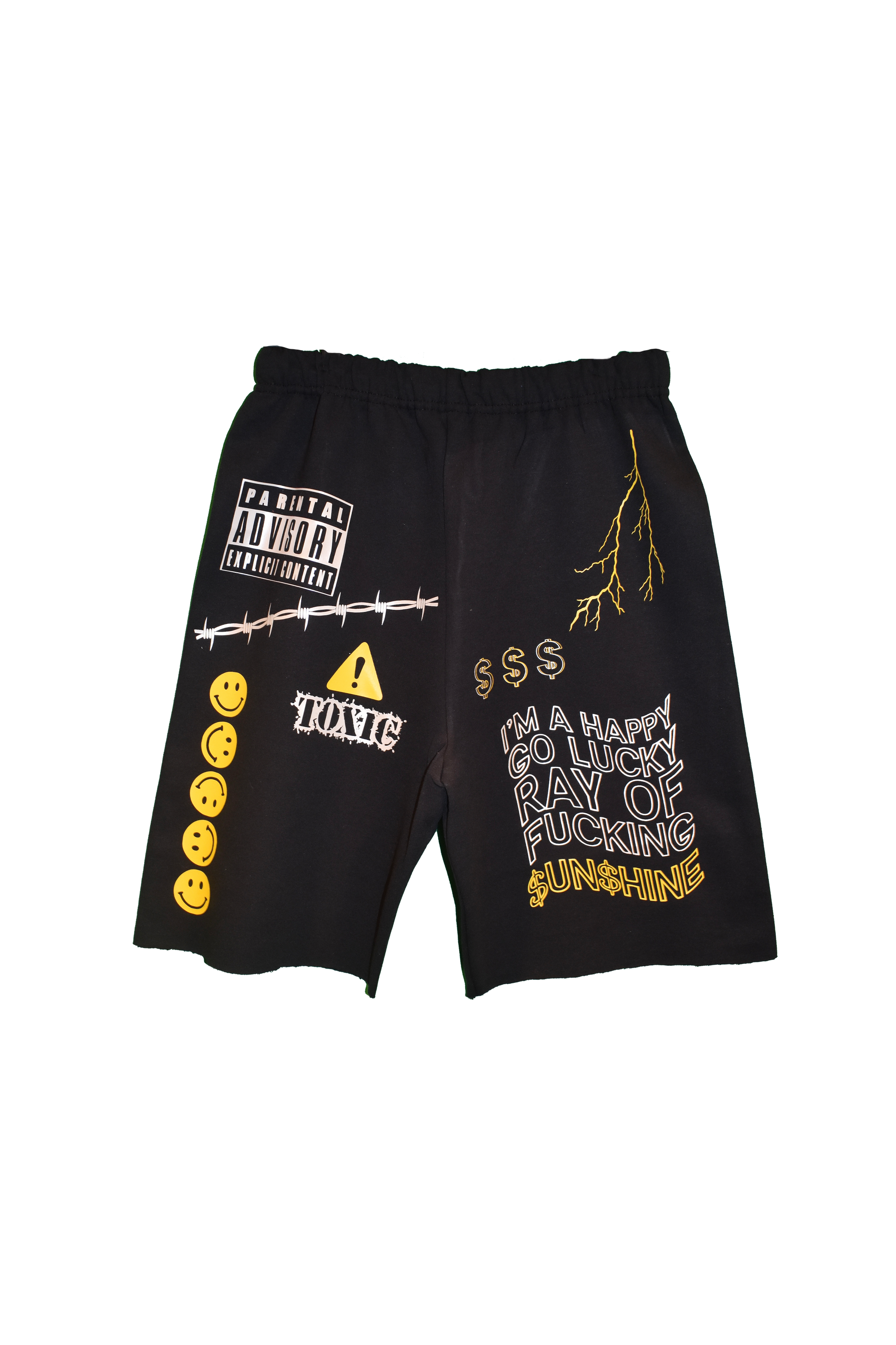 HAPPY GO LUCKY SWEAT SHORTS